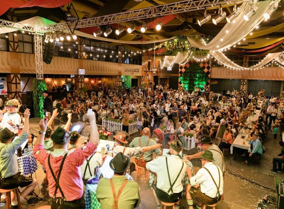 Quartos próximos à Oktoberfest, em Blumenau Exterior foto