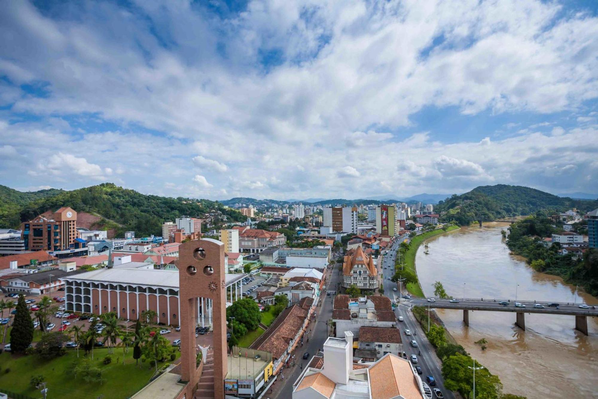 Quartos próximos à Oktoberfest, em Blumenau Exterior foto